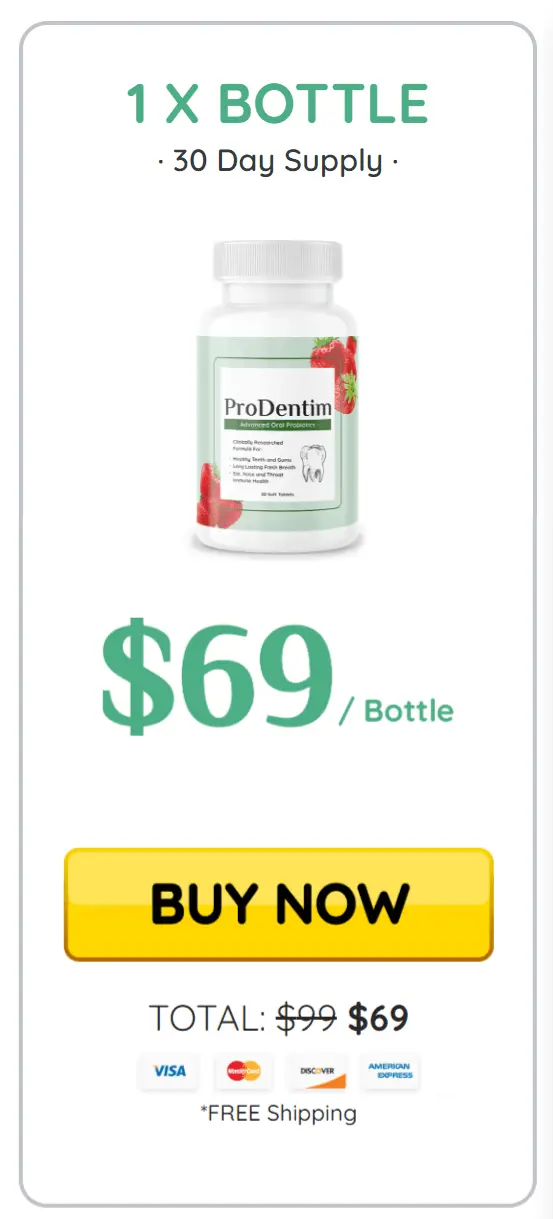 prodentim 1 bottle