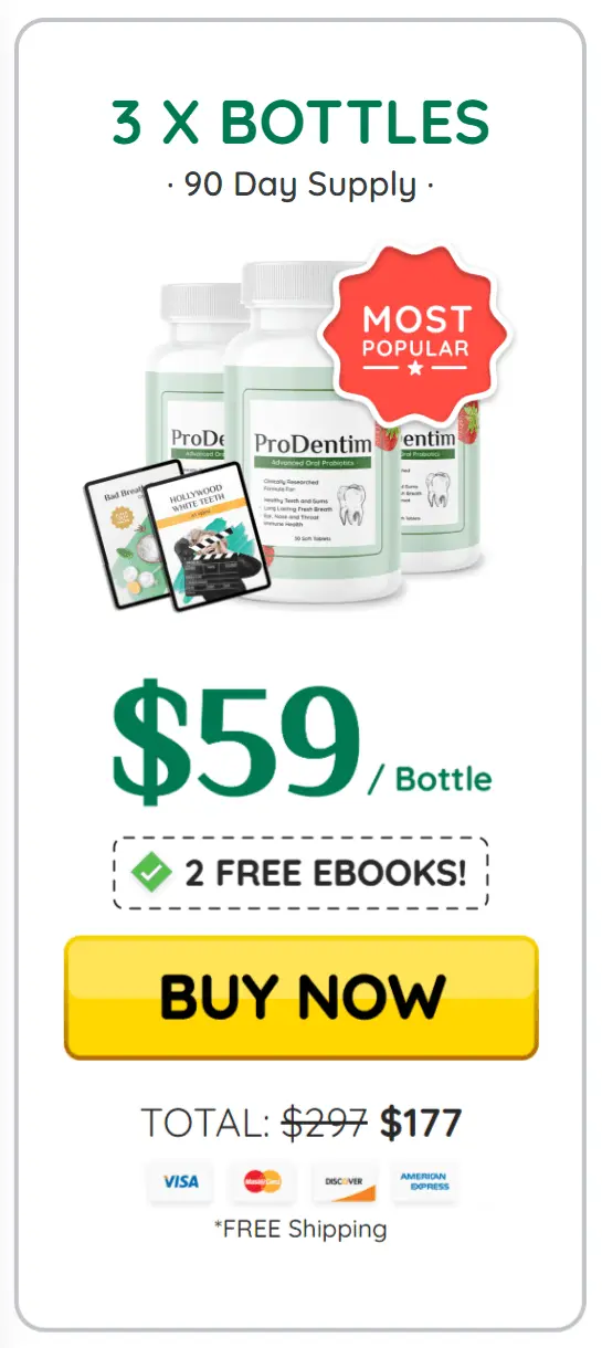 prodentim 3 bottles