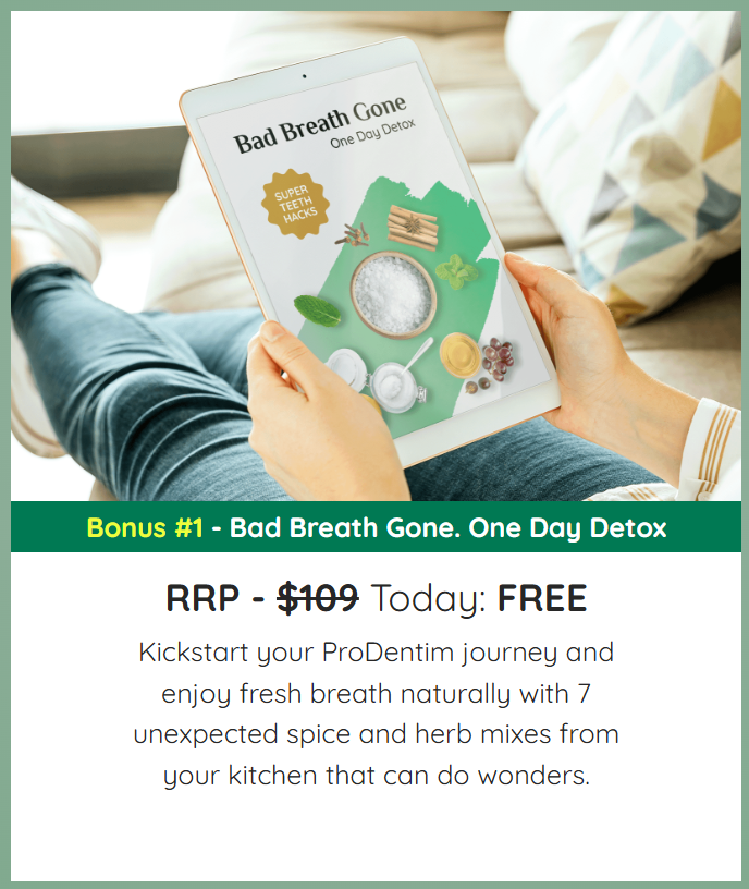 prodentim bonus 1